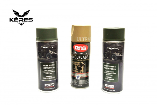 Maskovací barvy na zbraně