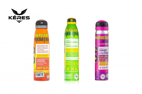 Repelenty a sady na odstranění klíšťat