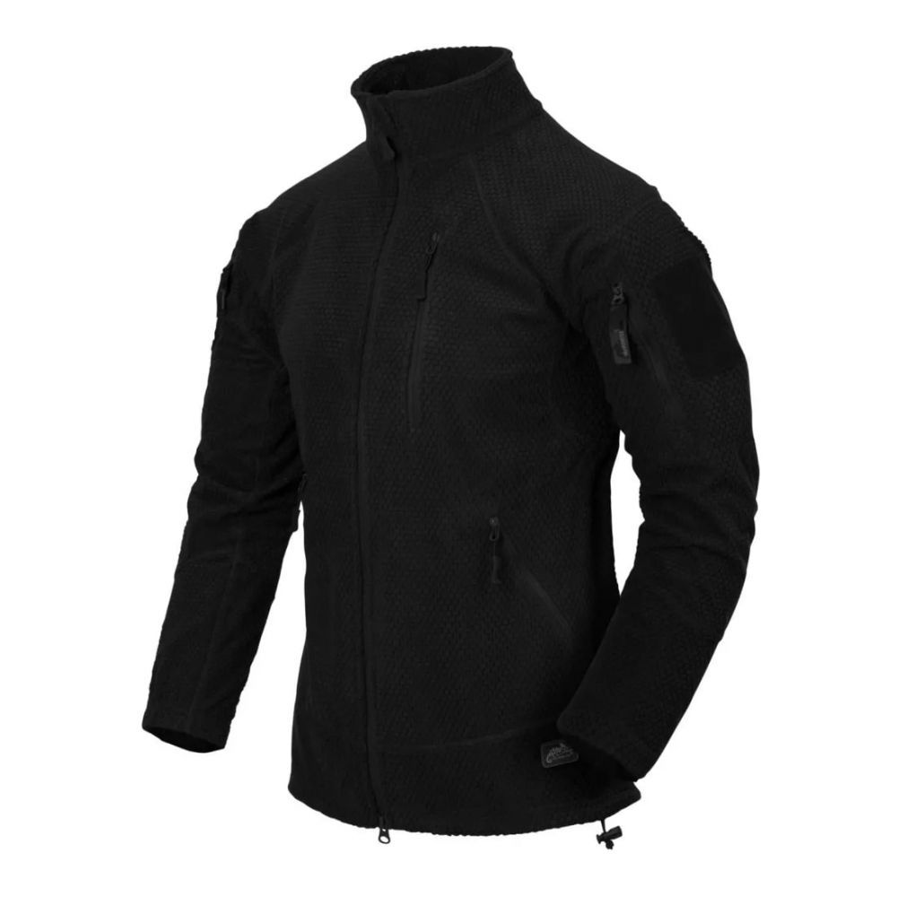 Bunda ALPHA Hoodie Jacket - Grid Fleece - Helikon-Tex®