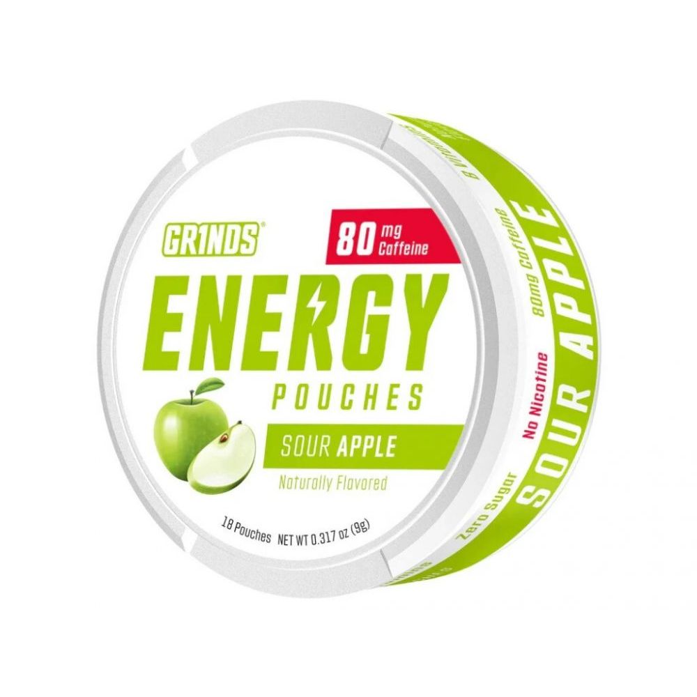 Energy sáčky SOUR APPLE 80mg - GRINDS