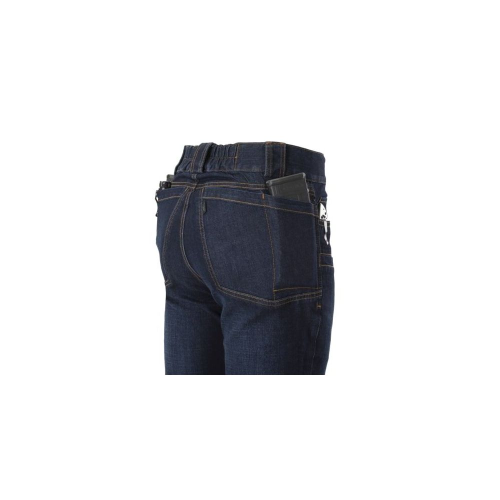 Kalhoty GREYMAN TACTICAL JEANS® Slim - Denim Mid - Dark Blue - Helikon-Tex®
