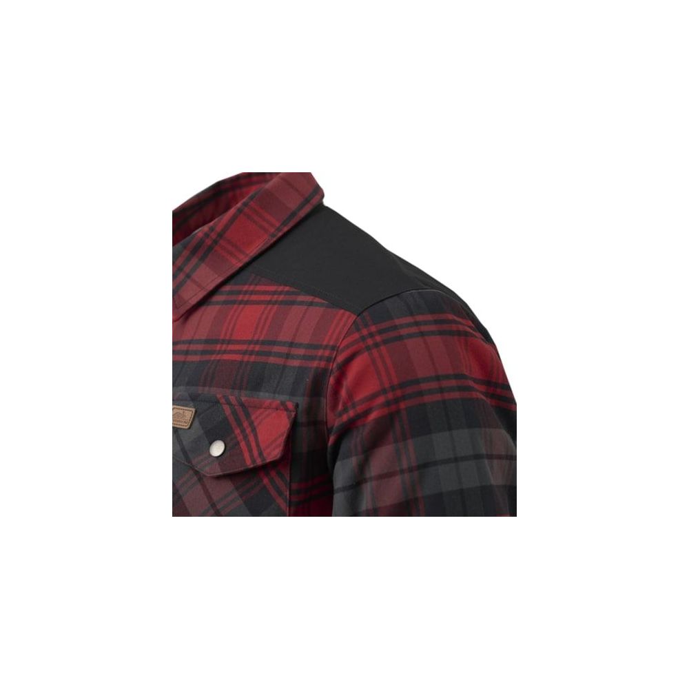 Košile Winter Warden Shirt - Slate Crimson Plaid - Helikon-Tex®