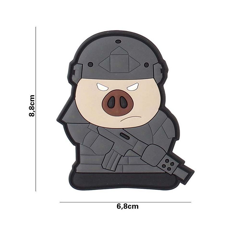 Nášivka PVC Tactical Pig - 101. INC